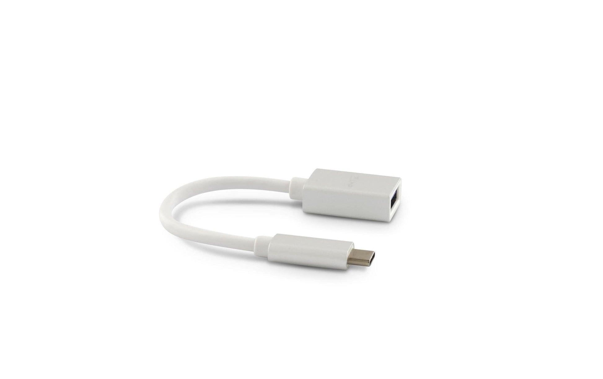 LMP 16089 Adapter USB-C zu USB-A – USB 3.2 Gen 1 (5 Gbit/s), 0,15 m, für MacBook/MacBook Pro (Auswahl), Silber