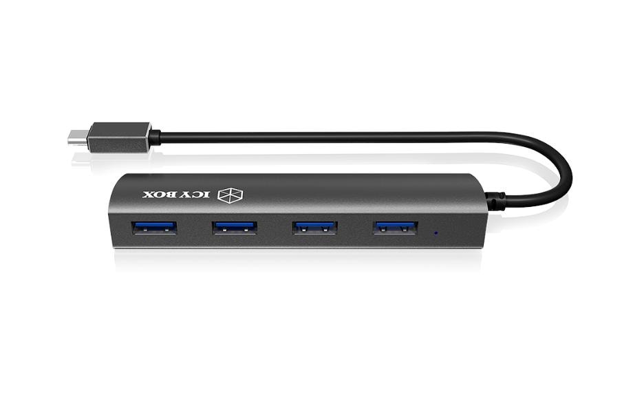 ICY BOX IB-AC6405-C USB-Hub – USB-C, 4× USB-A