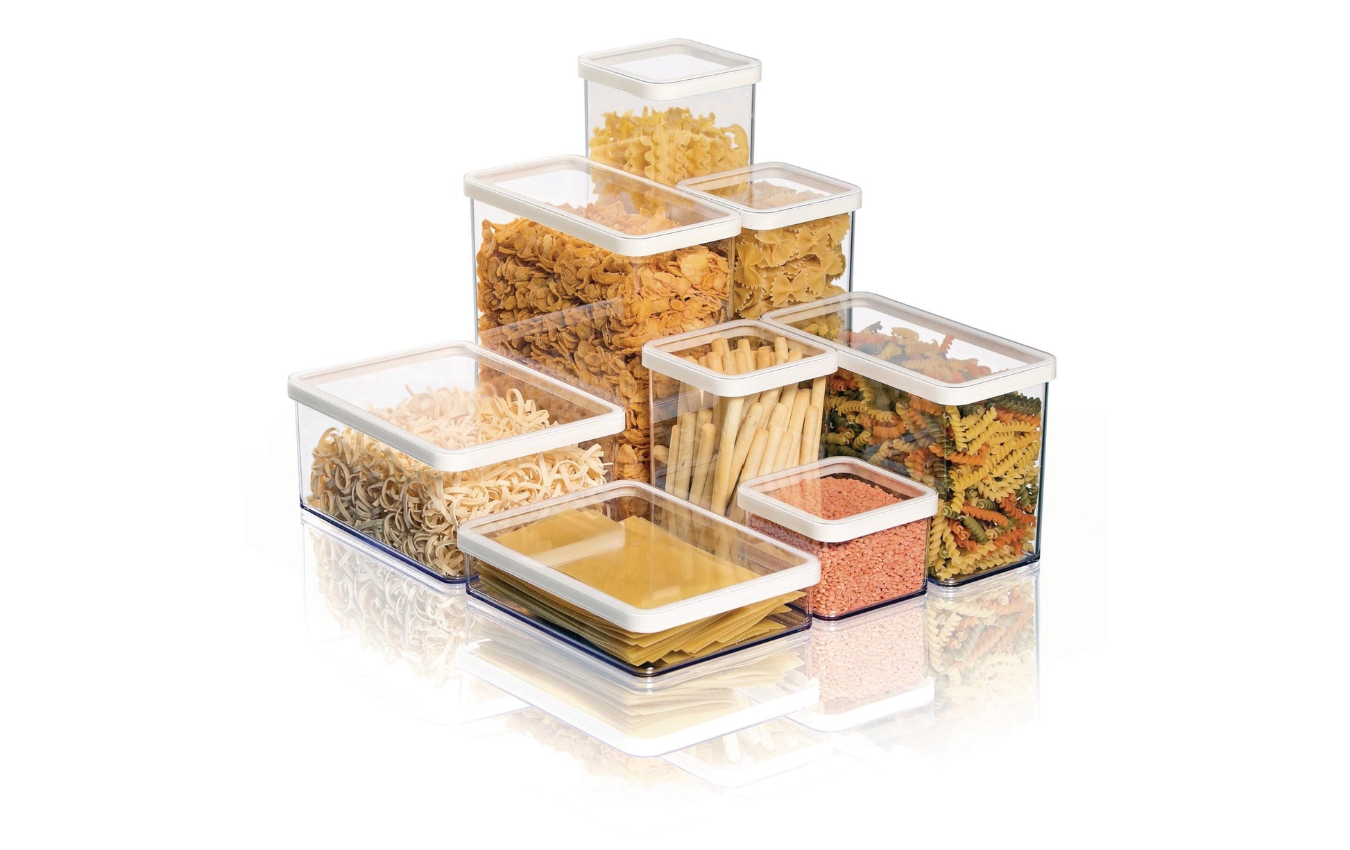 Rotho Vorratsdose Loft – 3,2 l – Kunststoff – transparent