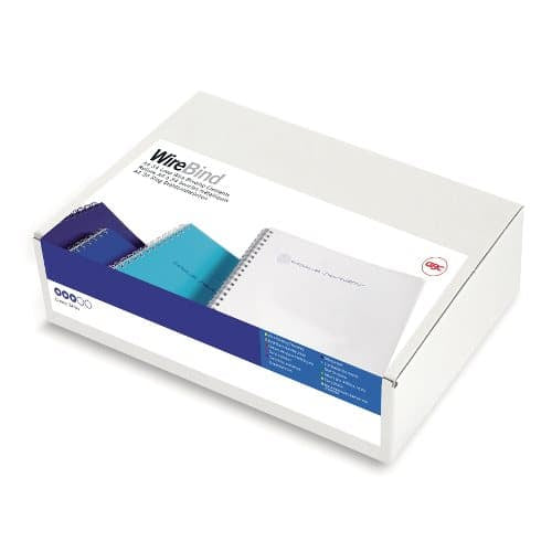 GBC Drahtbinderücken – Ø 14 mm, weiss, Draht – 100 Stk.