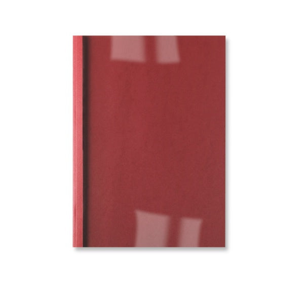 GBC Thermobindemappe – rot, Klarsichtfolie/Karton – 100 Stk.