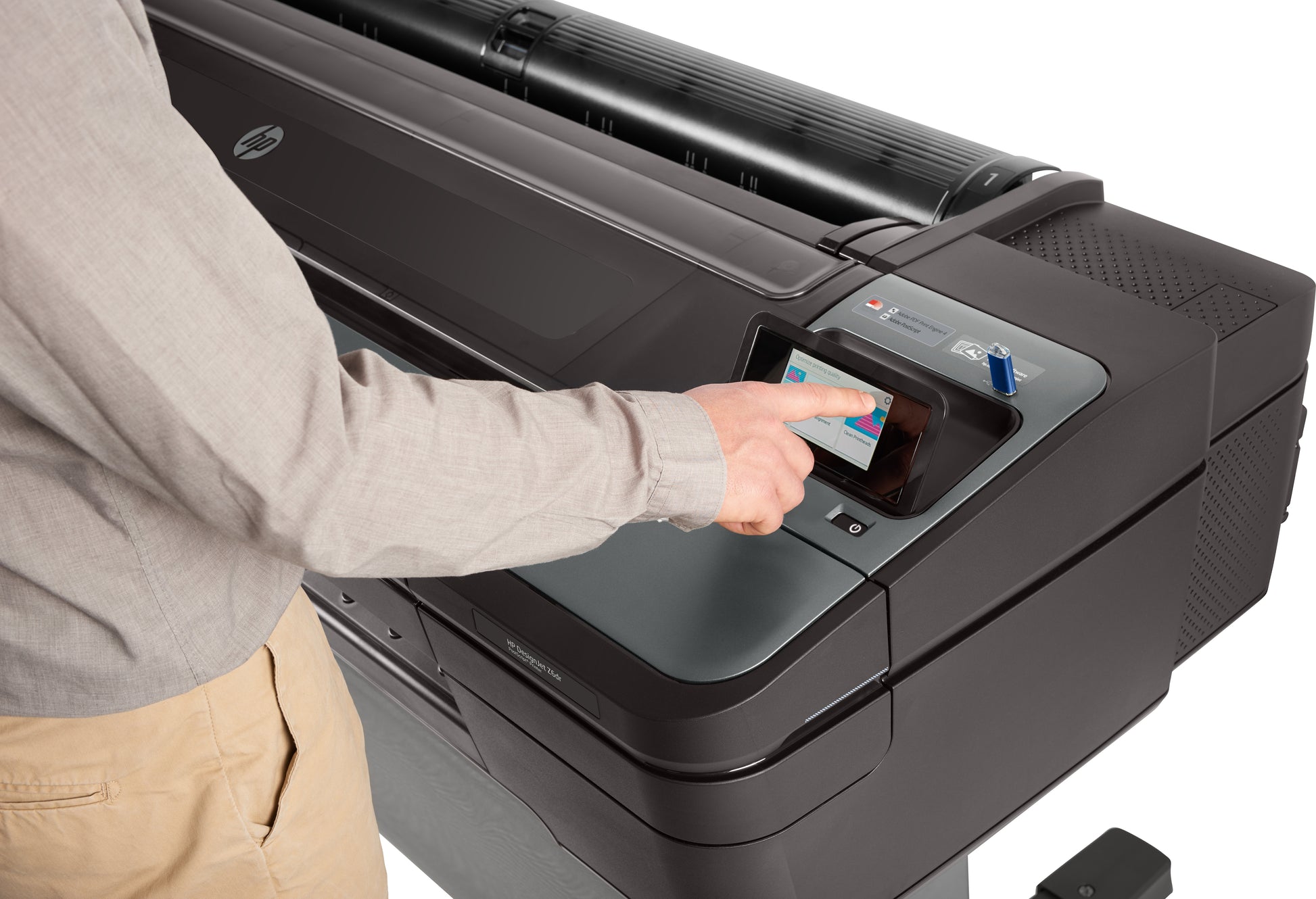 HP DesignJet Z6 – Grossformatdrucker, 24", PostScript
