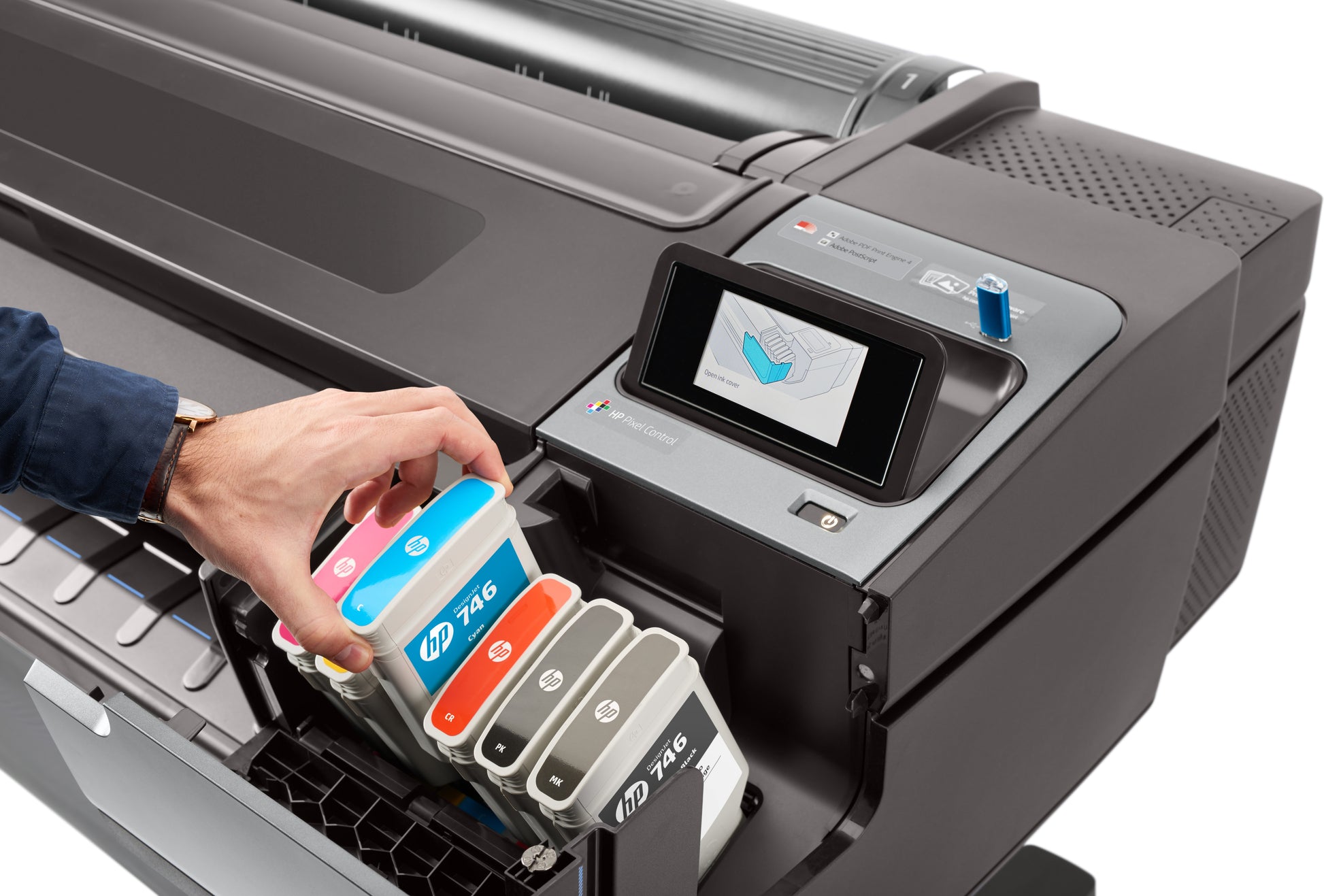 HP DesignJet Z6 – Grossformatdrucker, 24", PostScript
