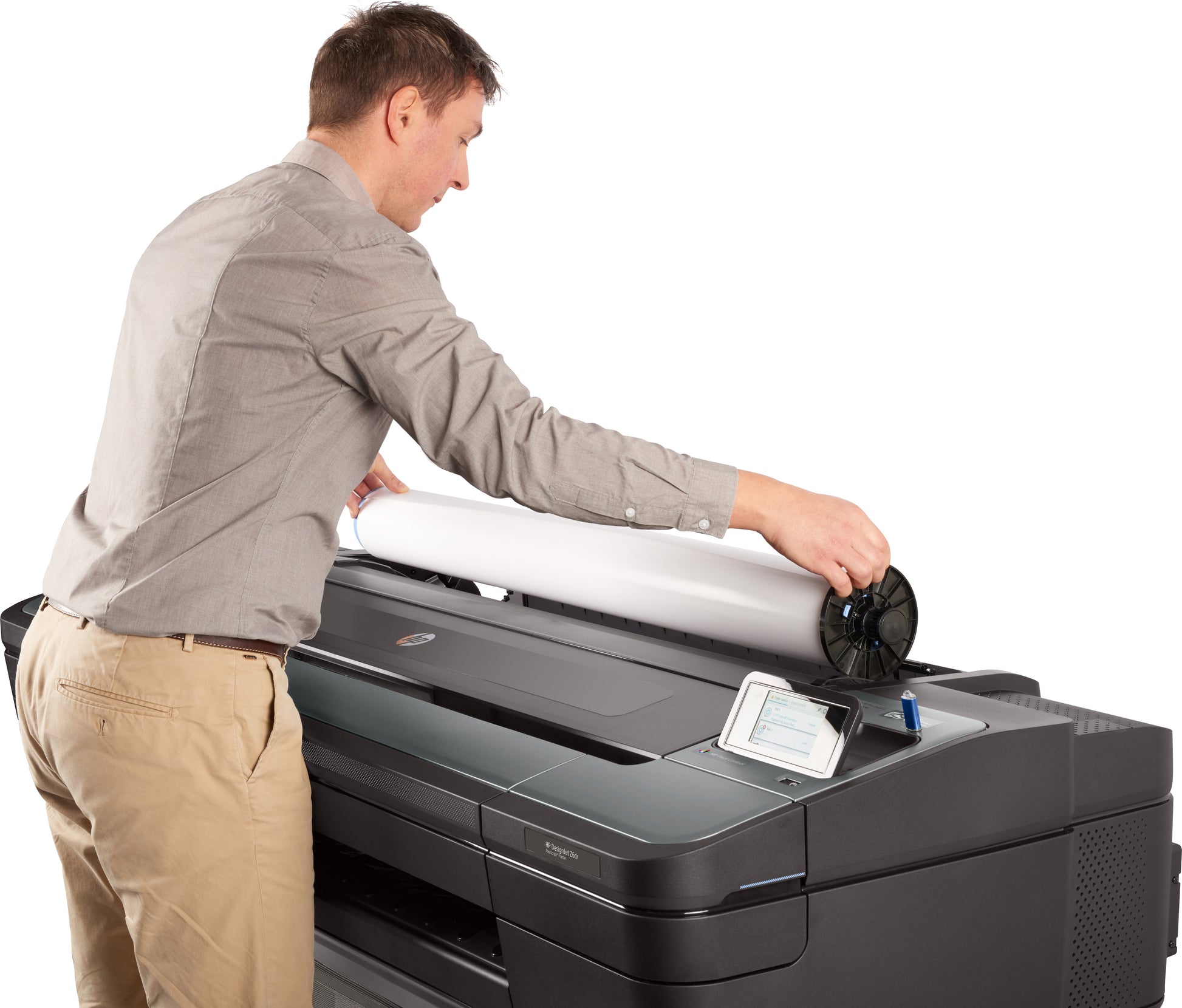 HP DesignJet Z6DRPS – Grossformatdrucker 44", Farbe, Dual-Rolle, PostScript, LAN/USB, 2400 × 1200 dpi