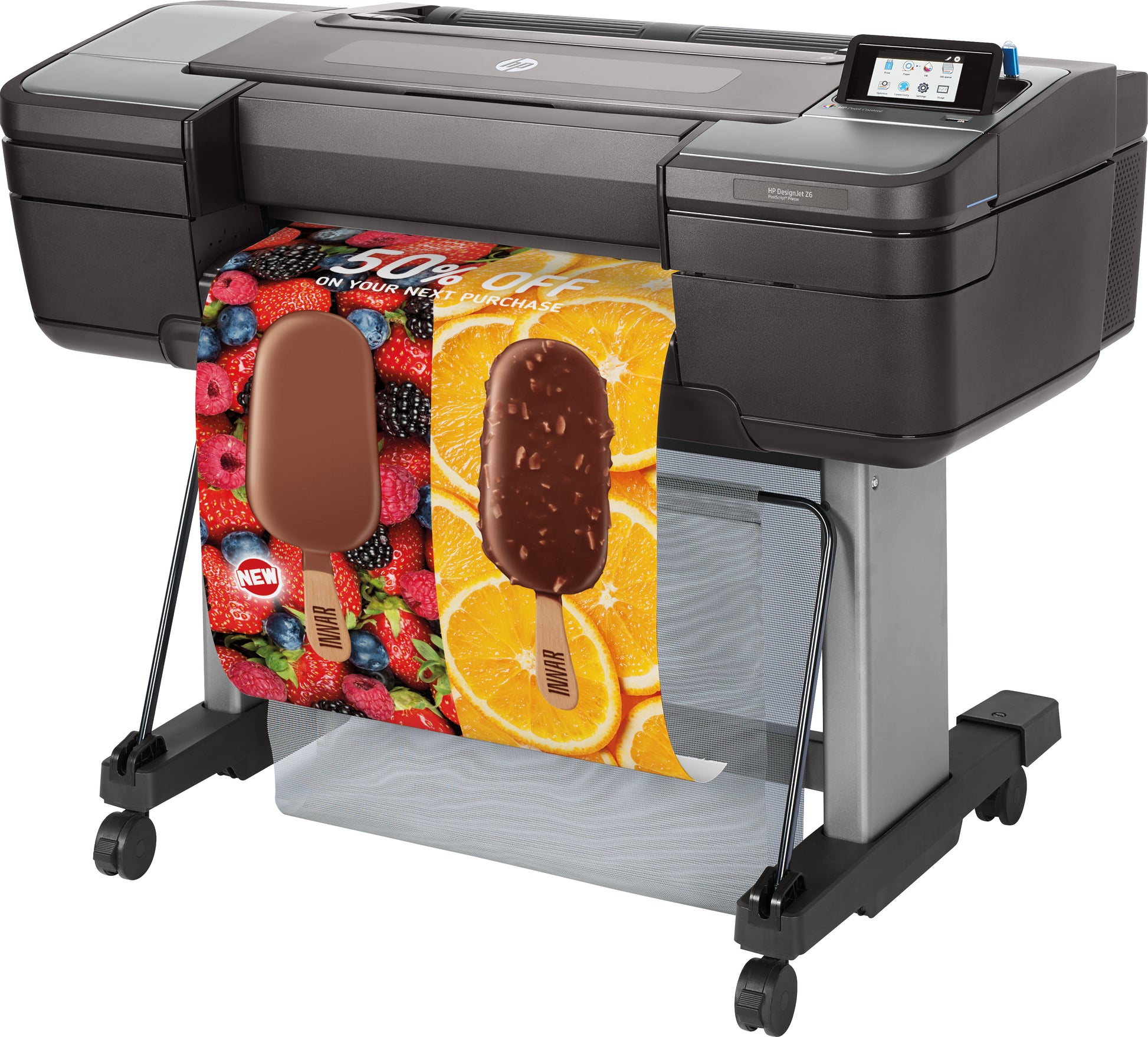 HP DesignJet Z6 – Grossformatdrucker, 24", PostScript