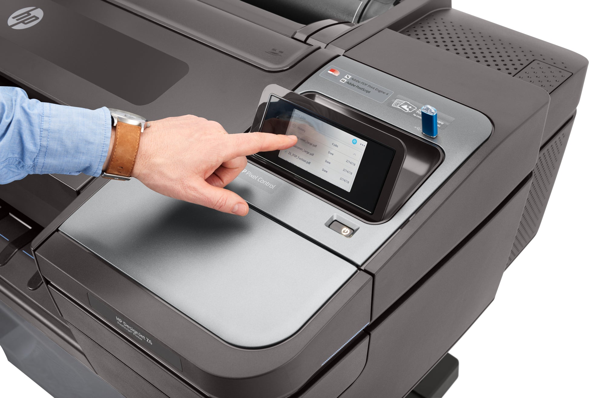 HP DesignJet Z6 – Grossformatdrucker, 24", PostScript