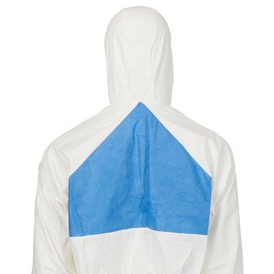3M Schutzanzug – XL – Weiss, Einweg, mit Kapuze, CE