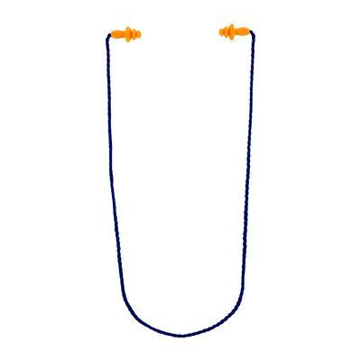 3M 1271C1 Mehrweg-Ohrstöpsel – SNR 25 dB – mit Kordel – Orange