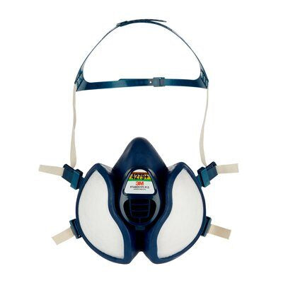 3M Atemschutzmaske (Halbmaske) 4279 – Schutzklasse FFABEK1P3RD – Einheitsgrösse – Blau – 1 Stk.