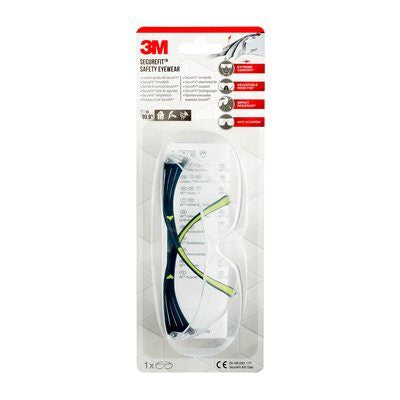 3M Schutzbrille SecureFit SF4000CC1 – klar, kratzfest