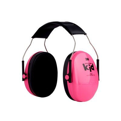 3M Kid Kapselgehörschutz H510AKPC – SNR 27 dB, Kopfbügel, Pink