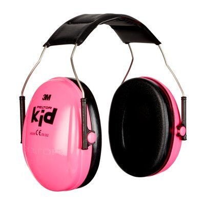 3M Kid Kapselgehörschutz H510AKPC – SNR 27 dB, Kopfbügel, Pink