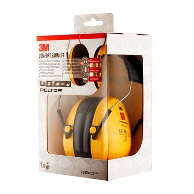 3M Komfort H510AC1 Kapselgehörschutz – Gelb – faltbar