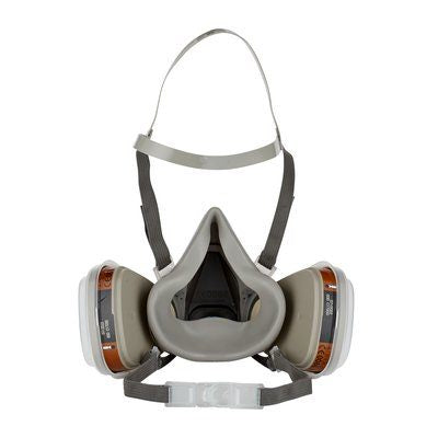 3M Atemschutzmaske A2/P3 6002PRO – M – grau – 1 Stk.