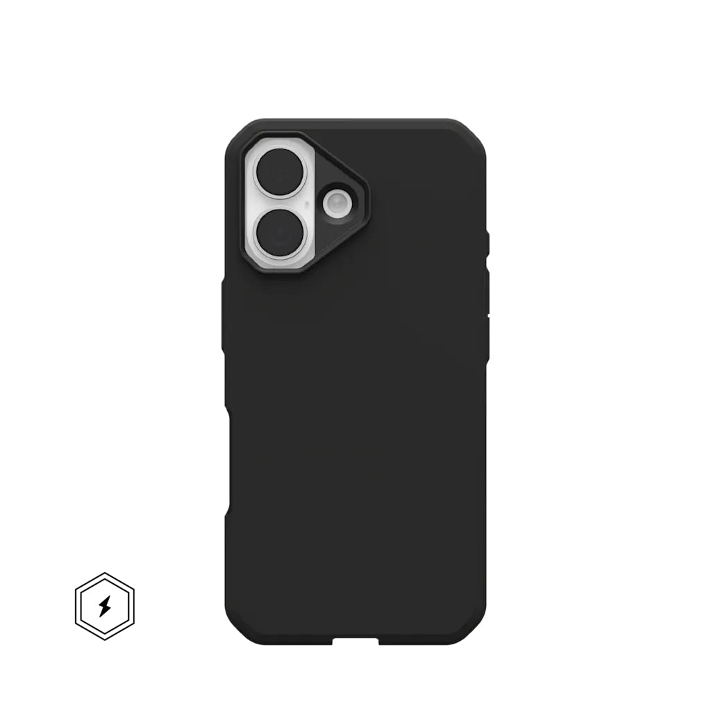Urban Armor Gear UAG – Backcover – für Apple iPhone 17 – Schwarz – TPU – MagSafe-kompatibel, absturzsicher (bis 6 m)