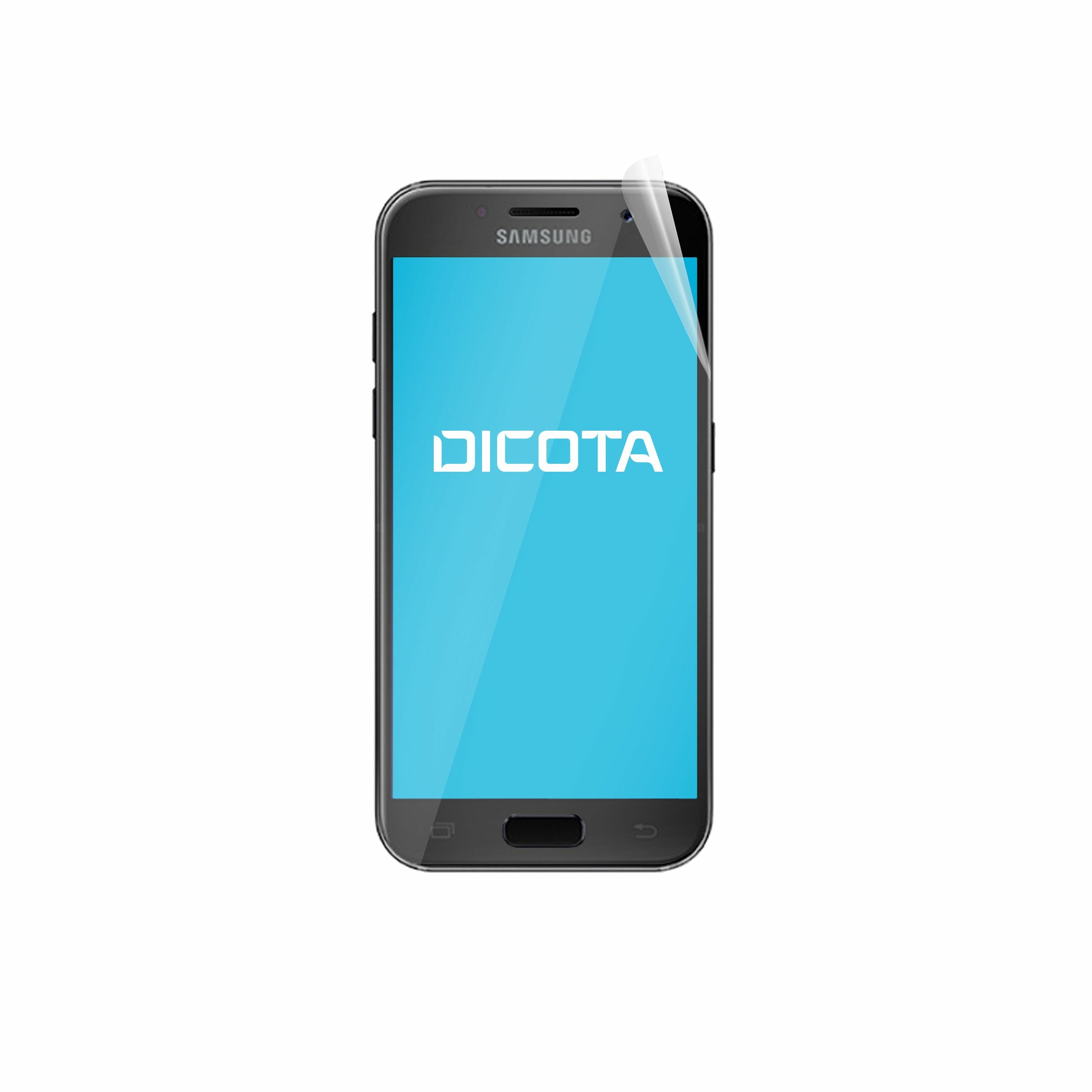 DICOTA Displayschutzfolie – für Samsung Galaxy A5 (2017) – Antireflex, selbstklebend