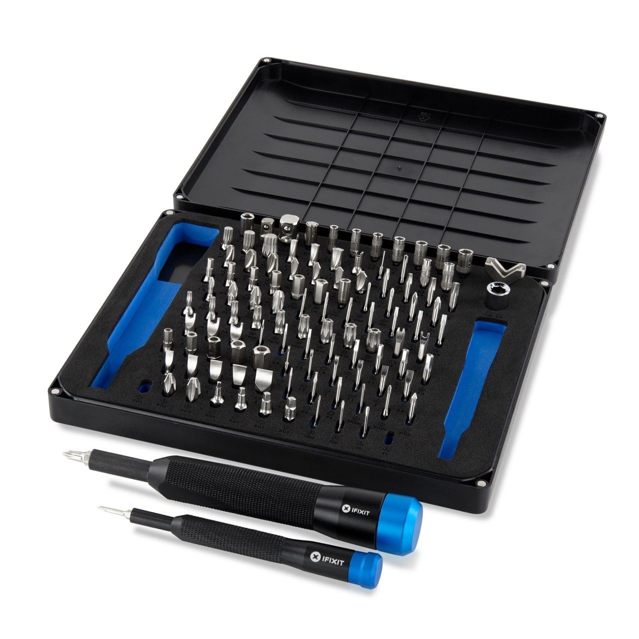 iFixit Manta Schraubendreher-Bit-Set – 112 Bits – 4 mm + 1/4" Antrieb – für iPhone, MacBook – IF145392