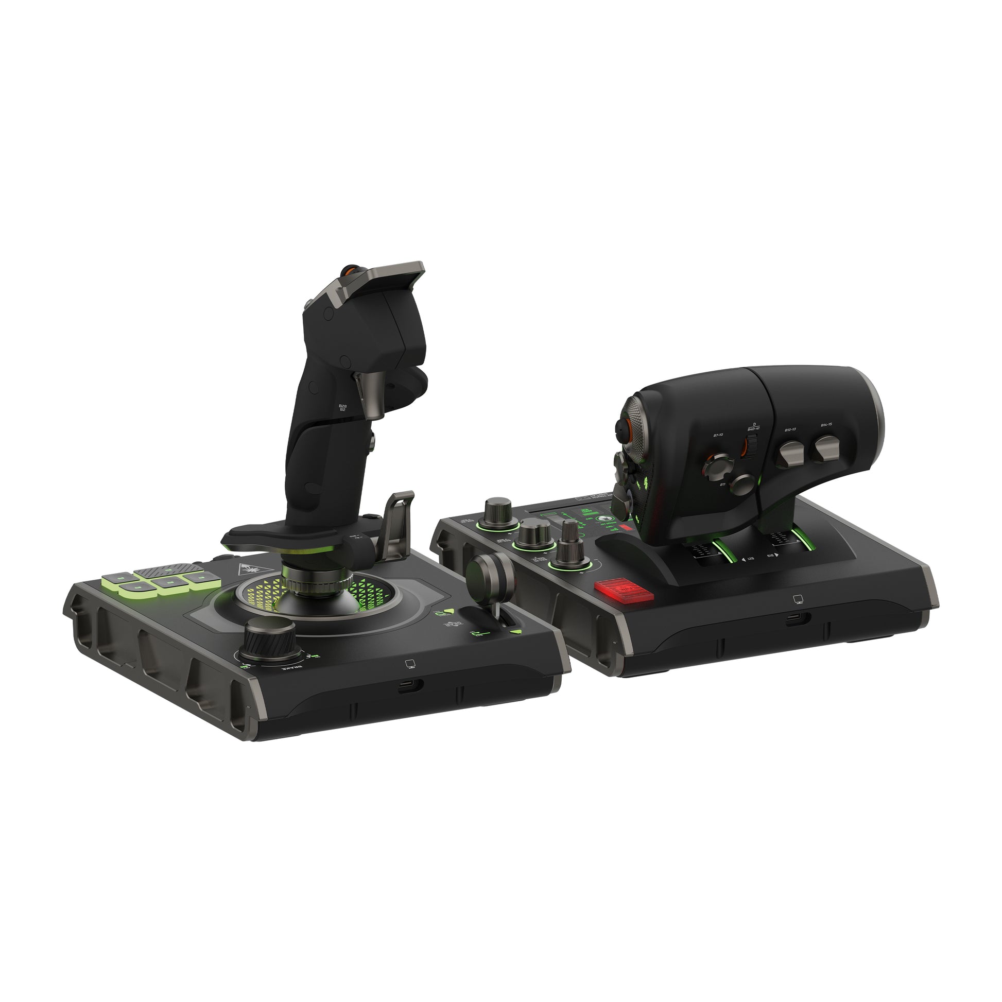 Turtle Beach VelocityOne Flightdeck – Joystick – USB (kabelgebunden), Schwarz, für PC (Windows 10, Windows 11)
