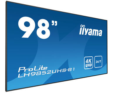 iiyama LH9852UHS-B1 – 98" Public Display LED UHD 4K, 24/7