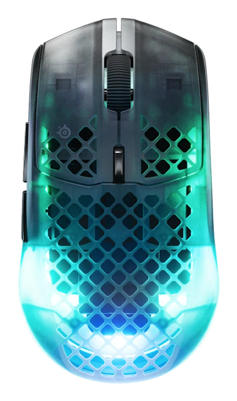 SteelSeries Aerox 3 Wireless Gen2 Shadow – Gaming-Maus – Kabellos (Bluetooth/2,4 GHz), 26000 DPI, Rechtshänder