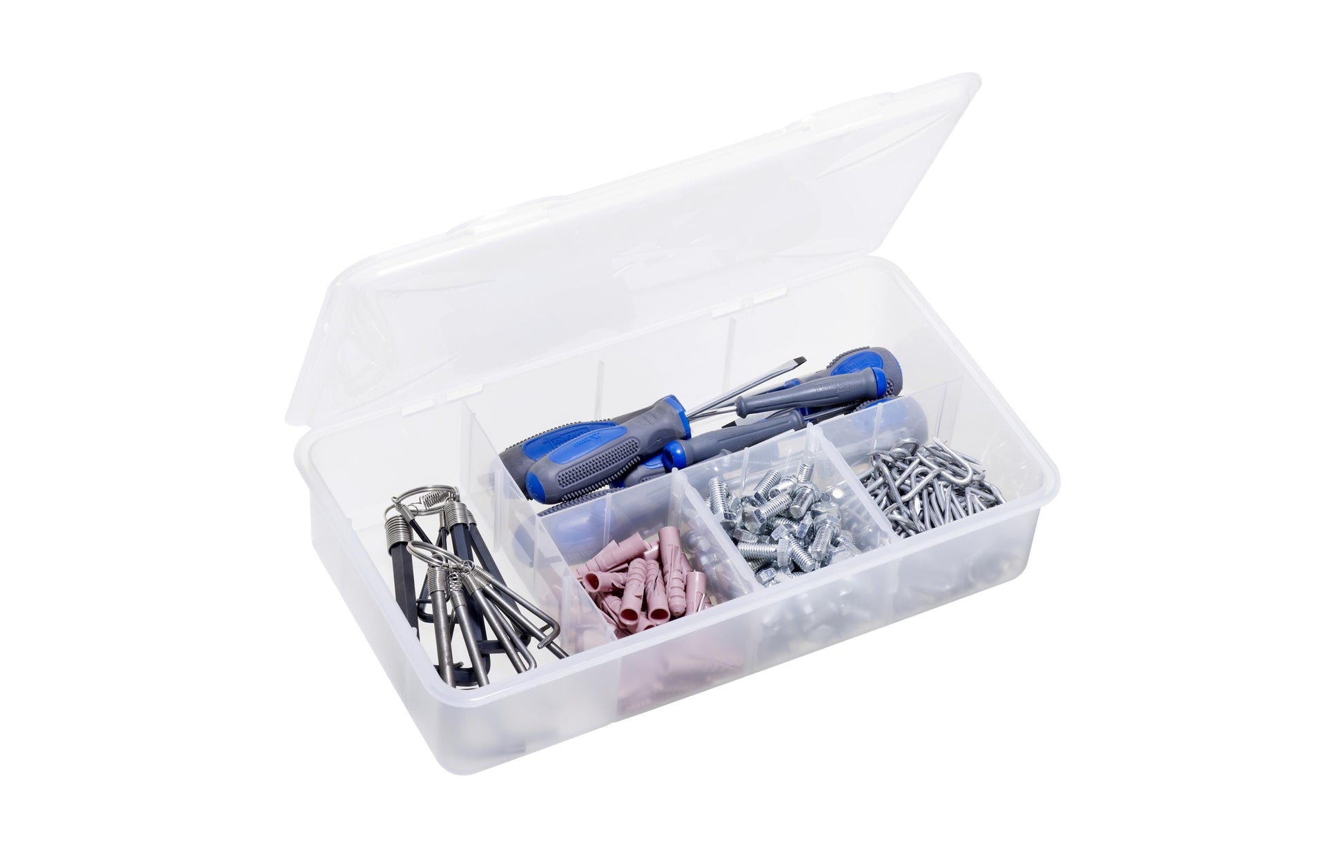 Rotho Aufbewahrungsbox 3 L (ohne Deckel) – Polypropylen – Transparent – BPA-frei – 198 × 76 × 339 mm