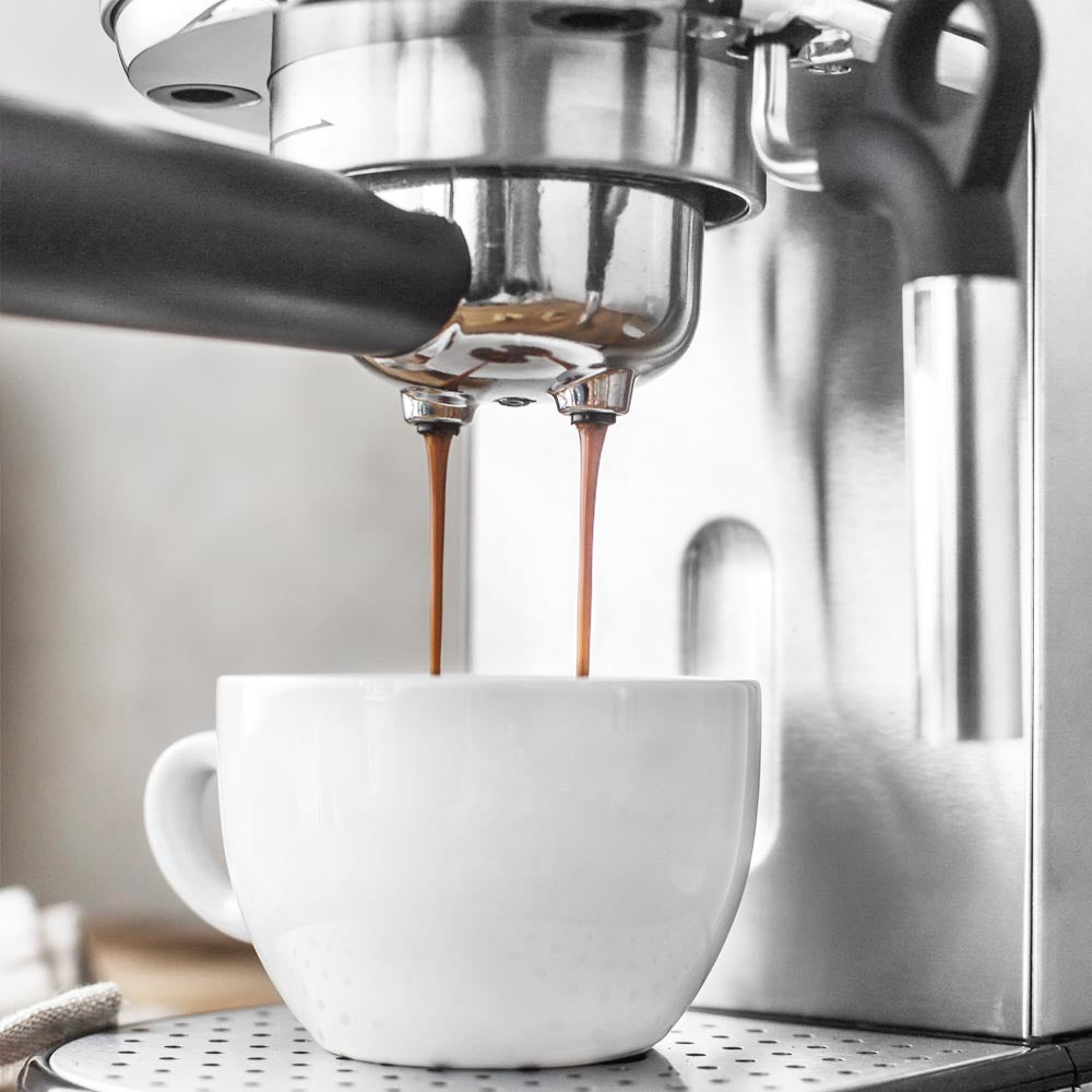 Gastroback Piccolo Espressomaschine (Siebträger) – 19 bar, 1,5 l, Milchschaumdüse, Silber