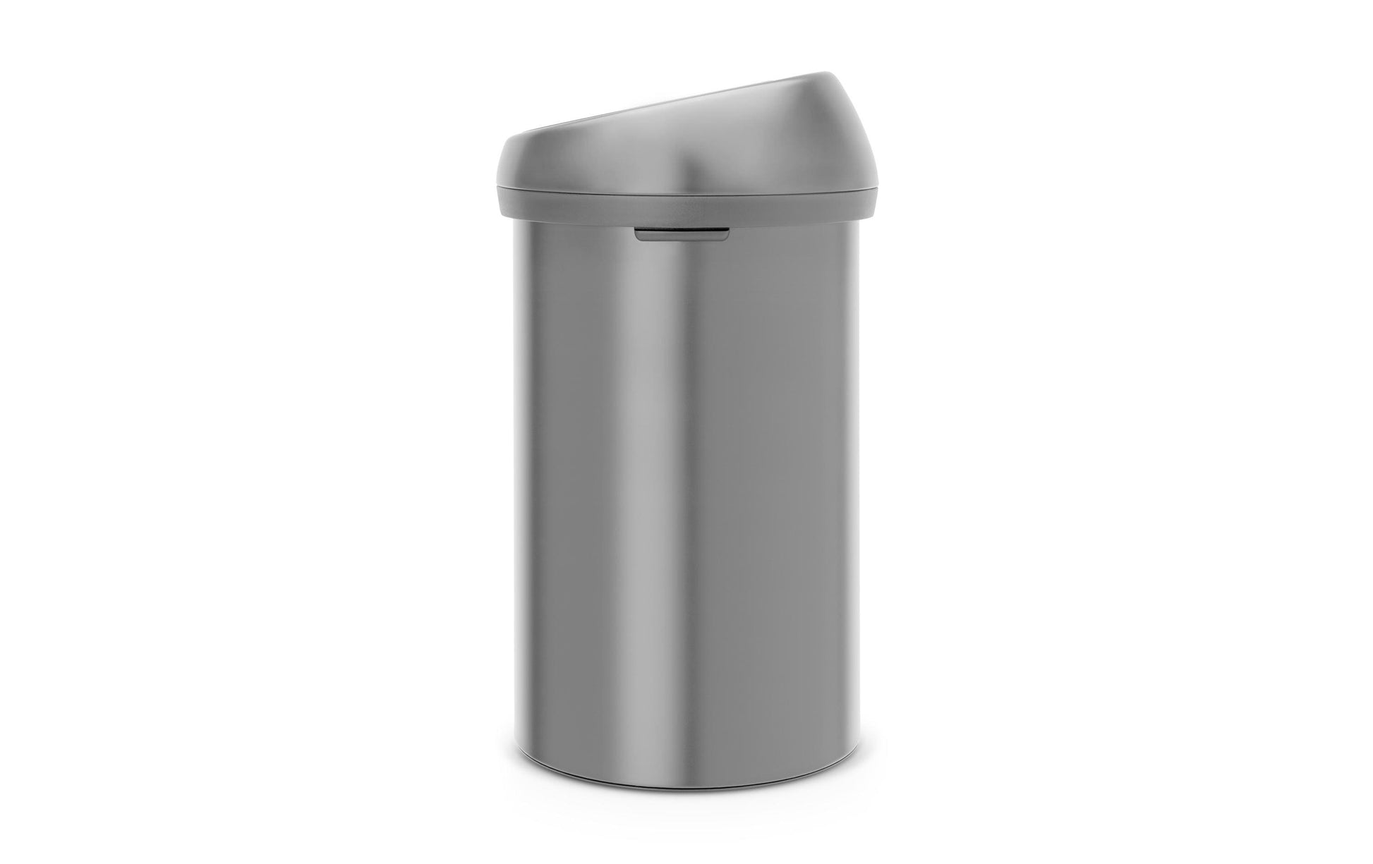 Brabantia Touch Bin Papierkorb – 60 l – Edelstahl – Ø 400 × H 710 mm
