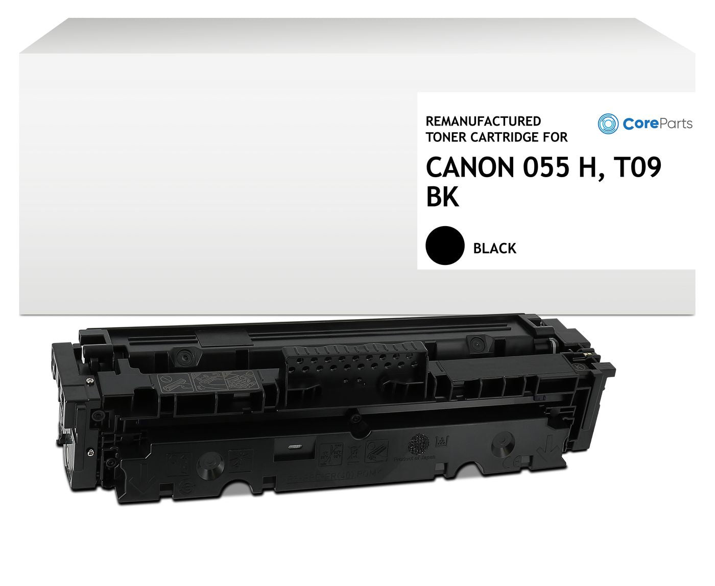 CoreParts Toner – schwarz, 7600 Seiten – für Canon
