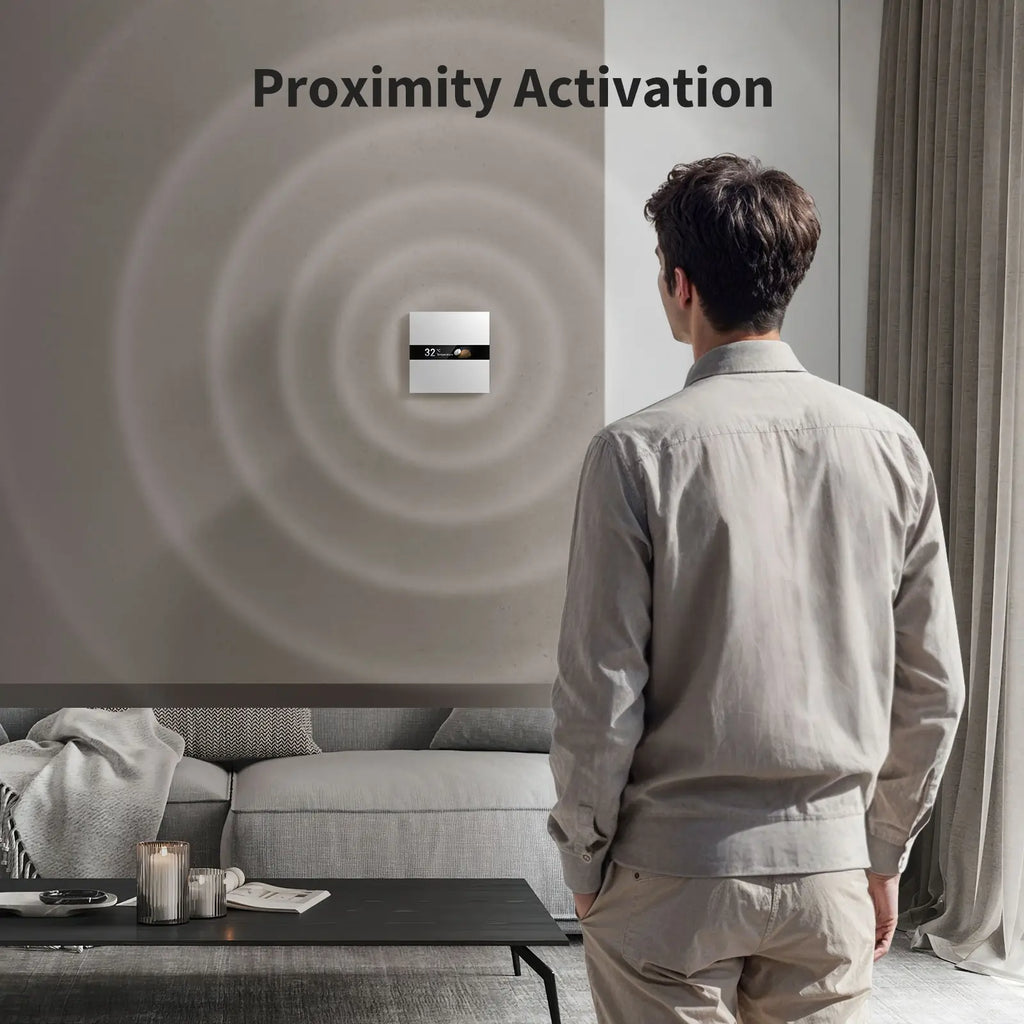 Aqara Display Switch V1 – Smart Display – 2,1" Display, Touchscreen – für Aqara, Apple HomeKit, Amazon Alexa