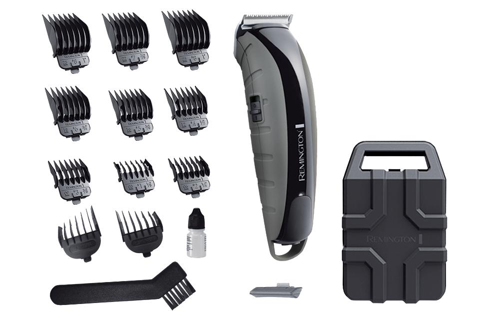Remington Haarschneider HC5880 Indestructible – 0,5–25 mm Schnitt, 11 Aufsteckkämme – 120 min Laufzeit – Schwarz