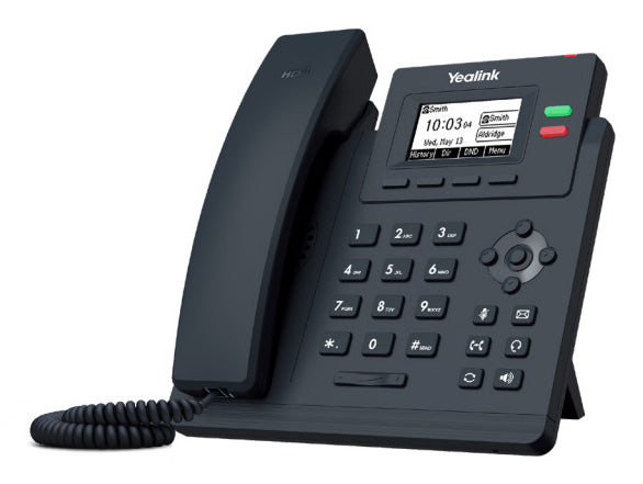 Yealink SIP-T31W – IP-Telefon, WLAN, PoE, Grau