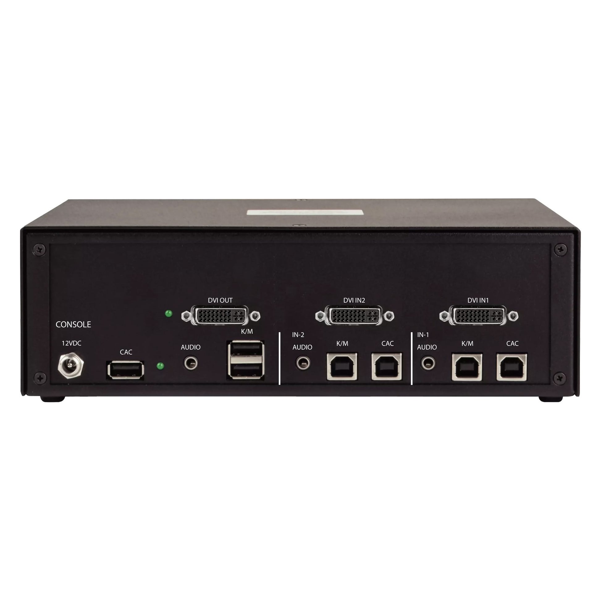 StarTech.com CK4-D102C – 2-Port DVI-I Sicherer KVM-Switch – 2560 × 1600/60 Hz, NIAP 4.0, USB 2.0-Hub, Audio