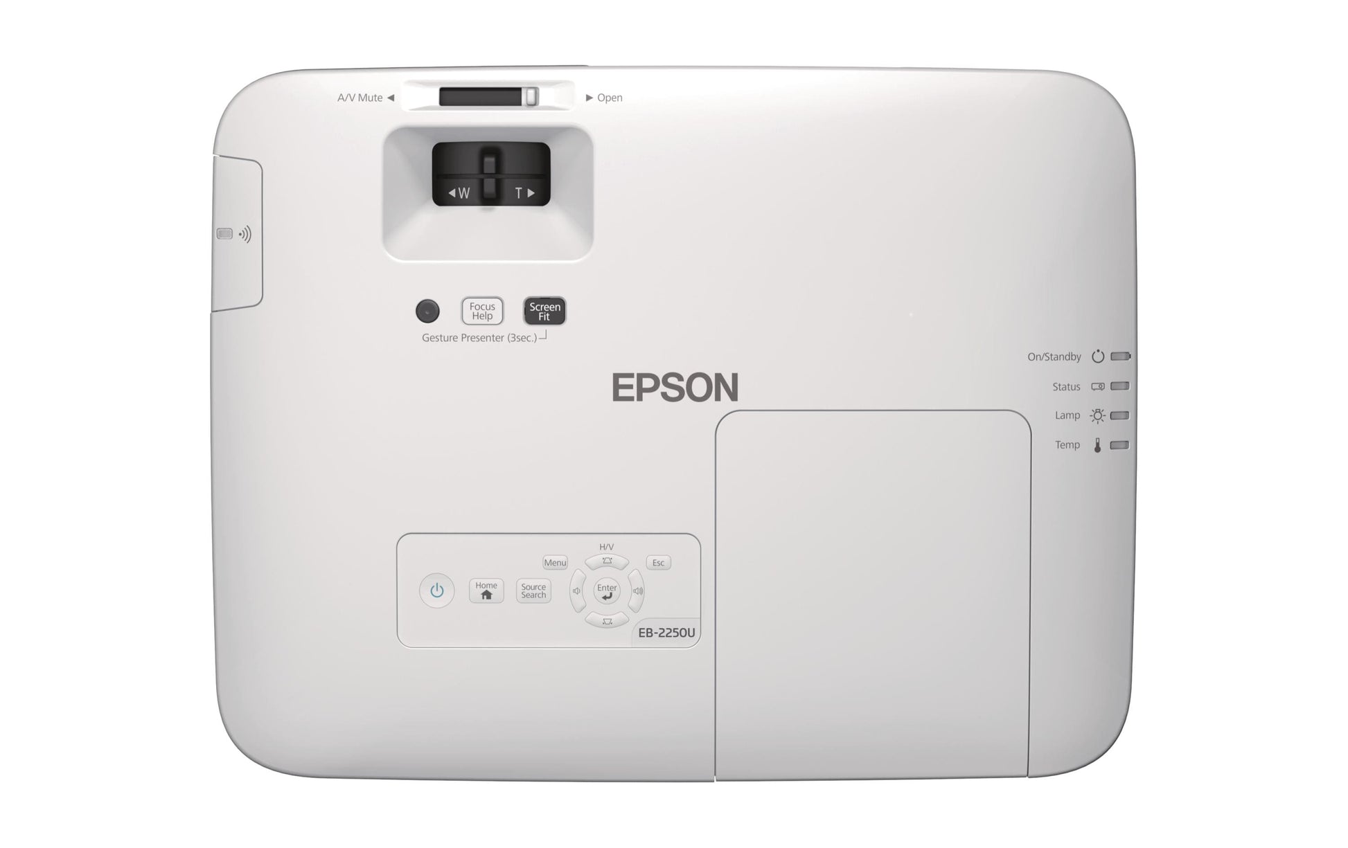 Epson EB-2250U, 3LCD-Projektor – WUXGA, 5000 ANSI-Lumen, 16:10