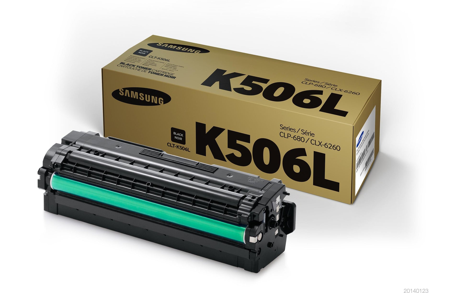 HP Samsung – Toner CLT-K506L – schwarz, 6000 Seiten