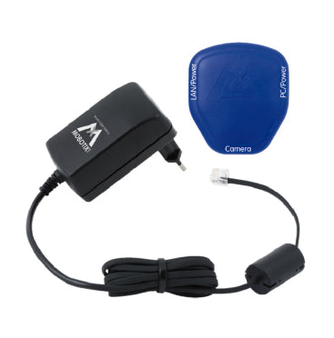 Mobotix Power-Adapter PoE-Injektor – 802.3af – RJ45×3, schwarz – für Mobotix-Kameras (ohne M1/M10/D10) und Mx2