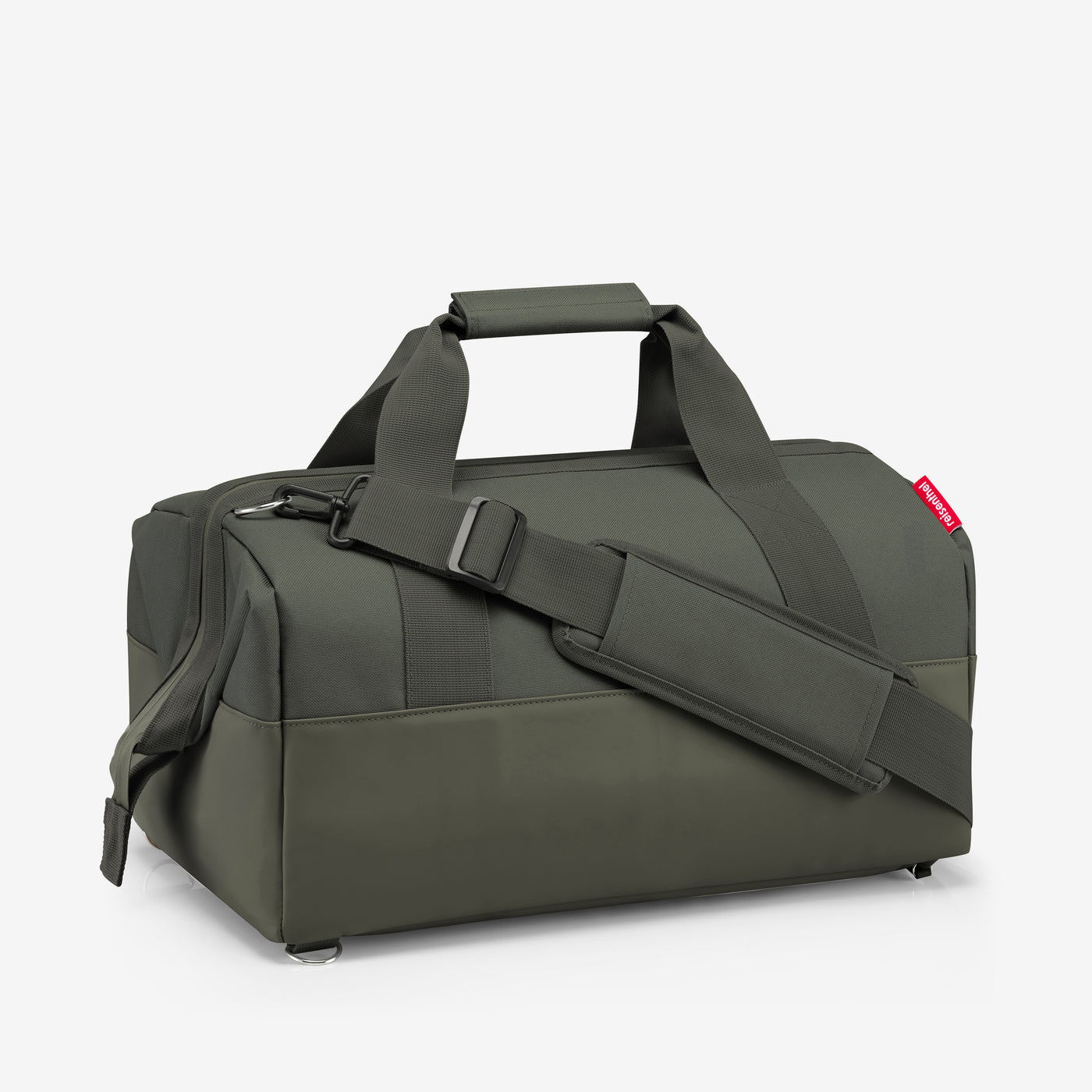 Reisenthel Sporttasche allrounder M – 23 l, aus rPET, dunkelgrün, 45 × 33 × 30 cm