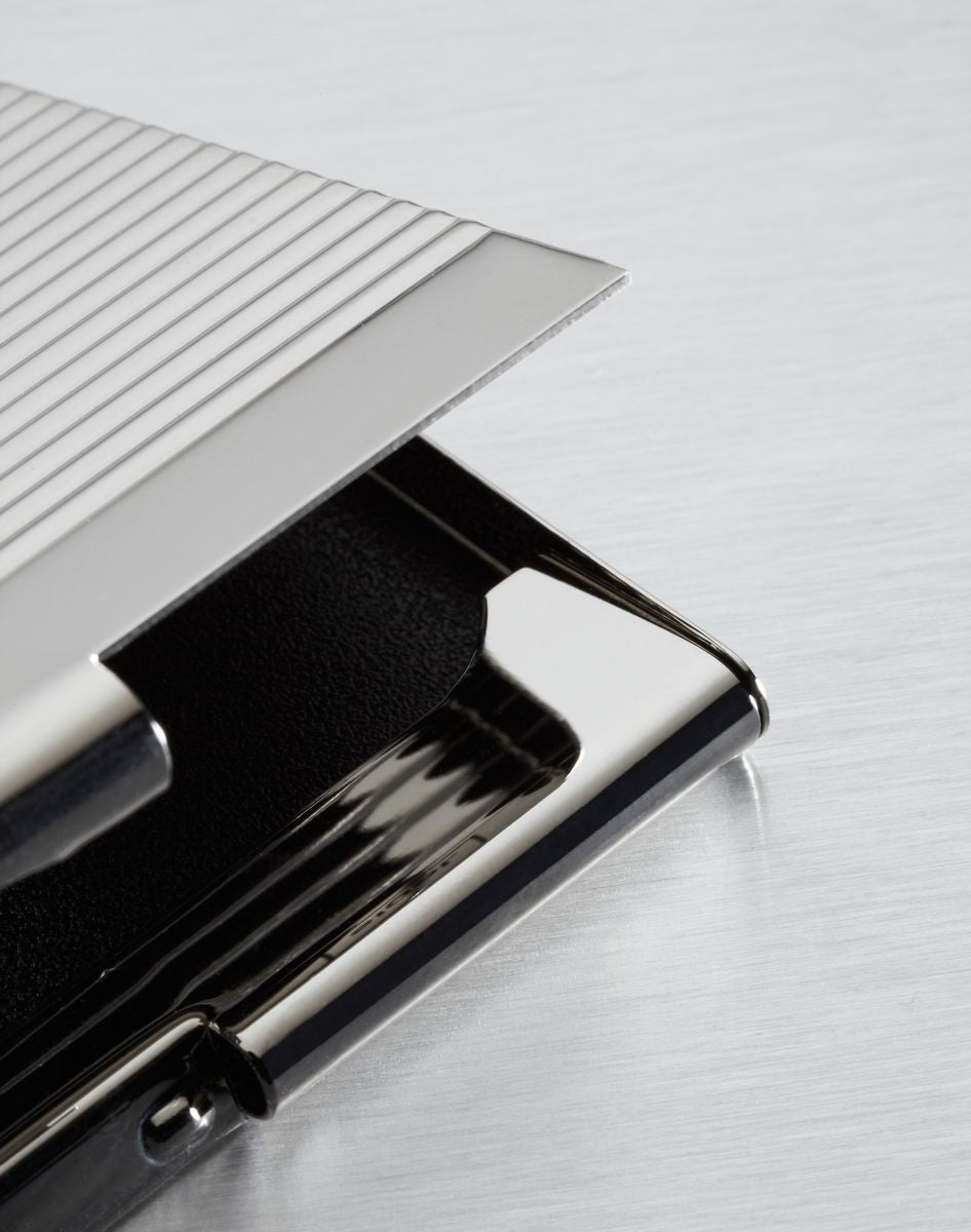 Sigel Visitenkartenetui Chrom – Metall
