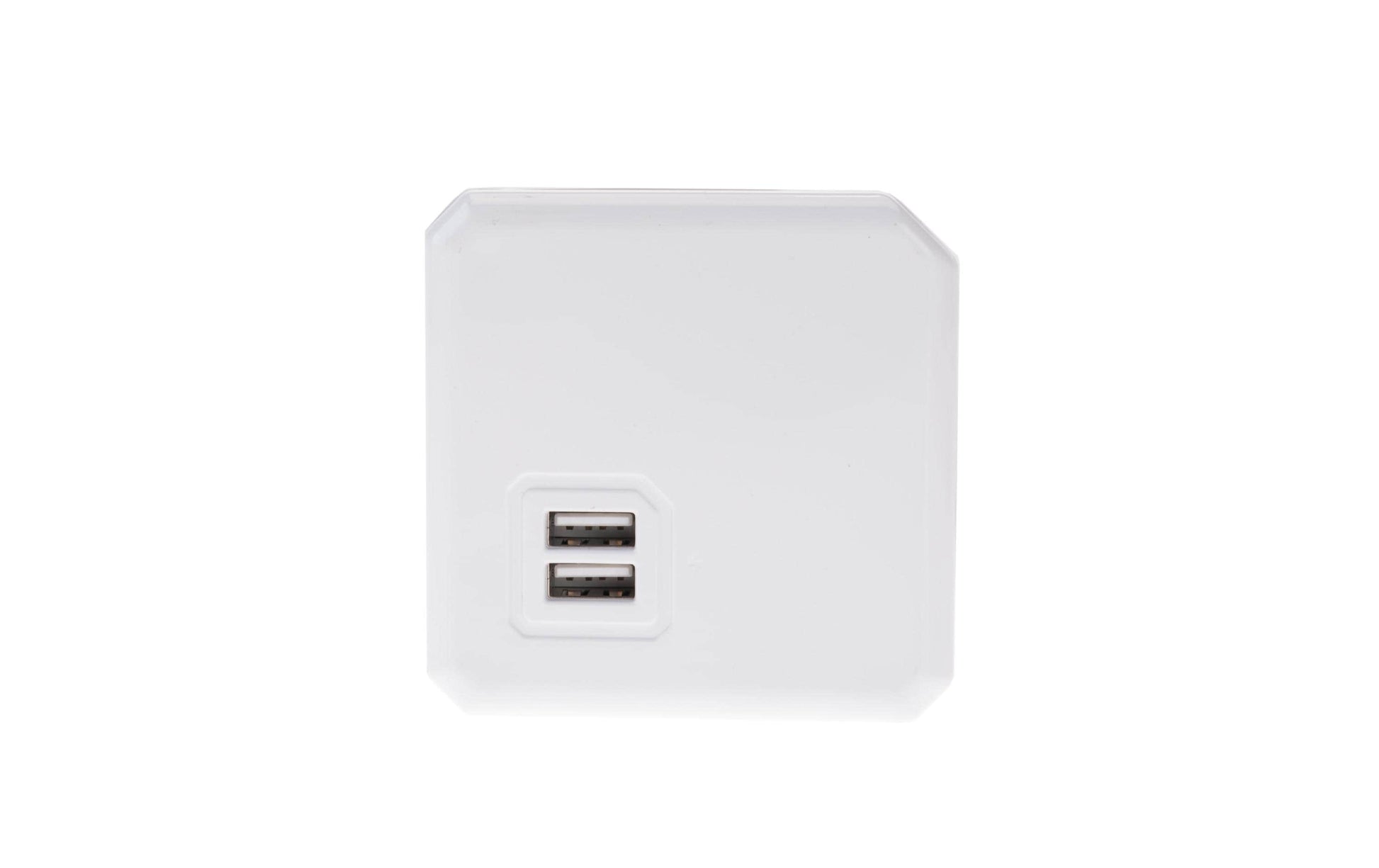 Allocacoc PowerCube Extended USB – Tischsteckdosenleiste, 4× T13, 2× USB, 1,5 m, Stecker T12, Rot