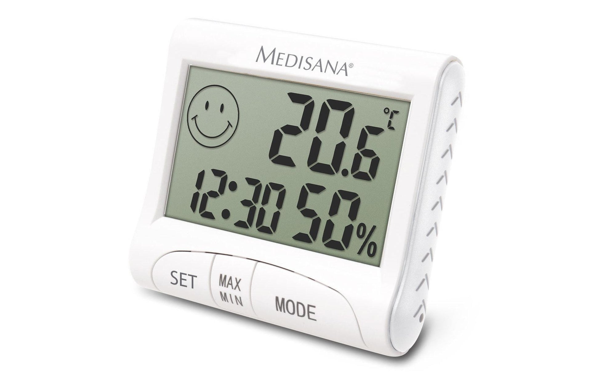 Medisana HG100 – Thermo-/Hygrosensor (Einzelsensor), Temperatur- & Luftfeuchtigkeitsanzeige, Digitales Display