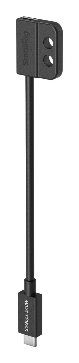 SmallRig USB-C Verlängerungskabel (Stecker auf Buchse) – 0,2 m – Schwarz