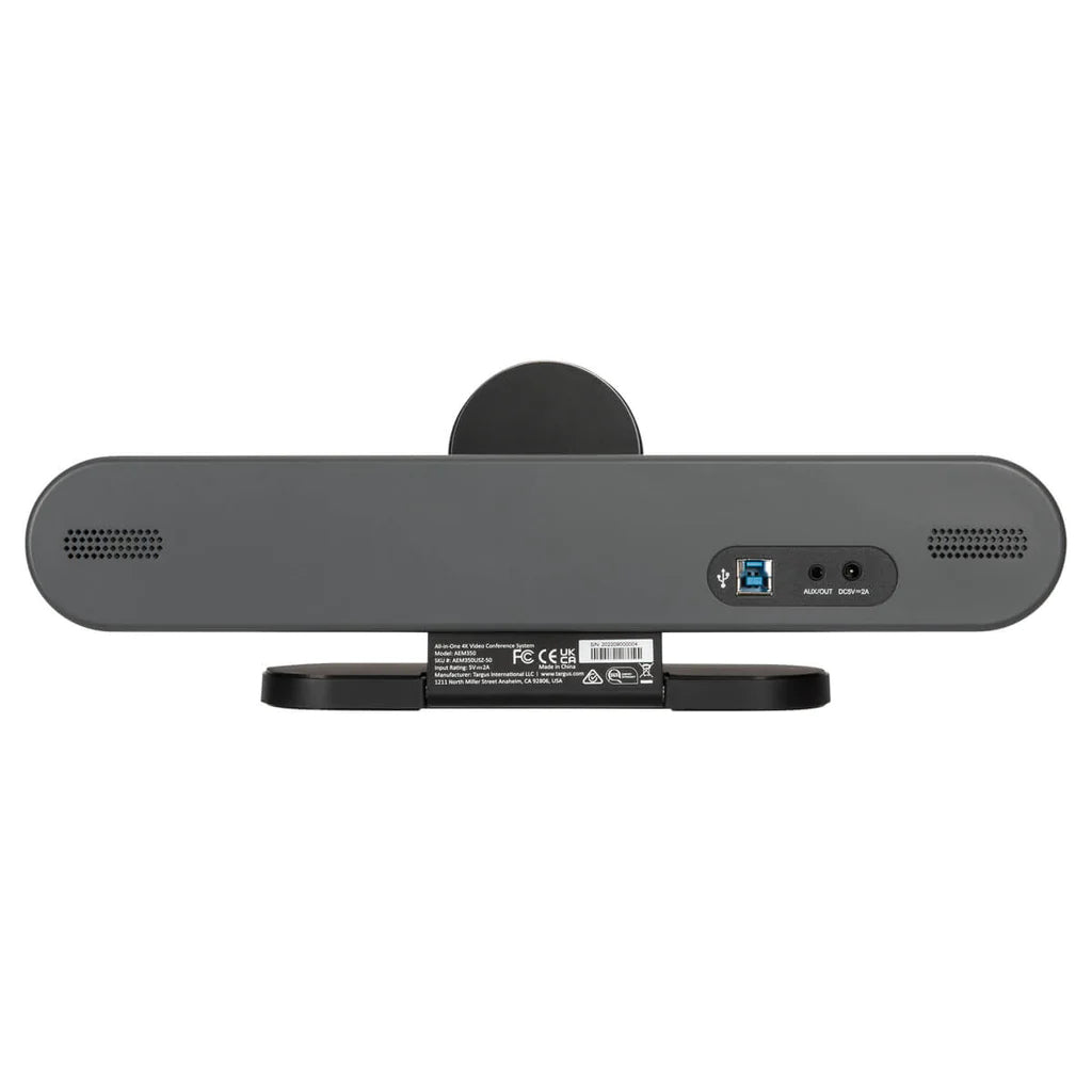 Targus AEM350 – Konferenzraum-System – 4K, 5× digitaler Zoom, für Windows/macOS, USB-B