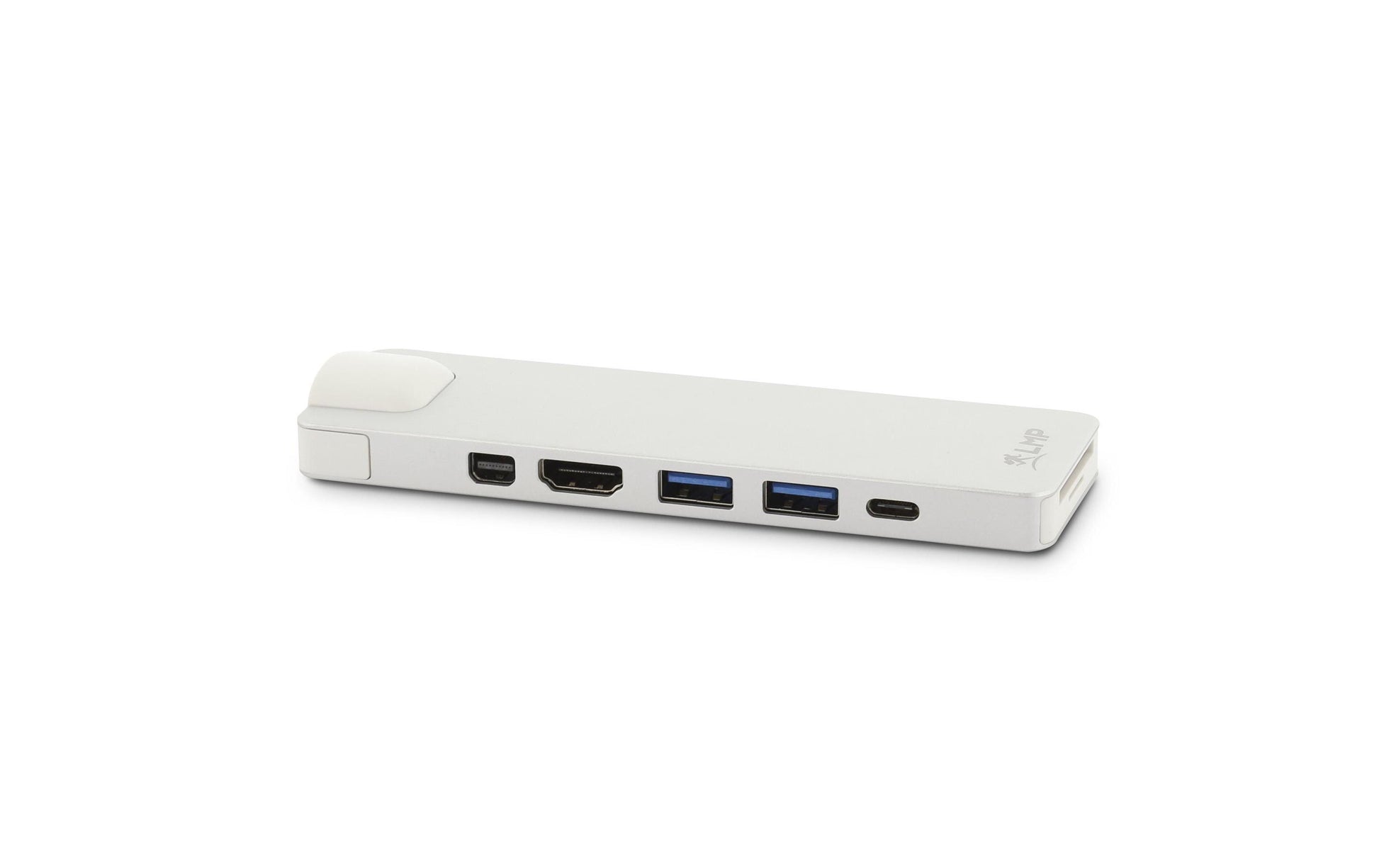LMP 17278 Dockingstation – USB-C, 1× DP, 1× HDMI, 3× USB-A, GbE, SD/microSD, für MacBook Air/Pro (ausgewählte)