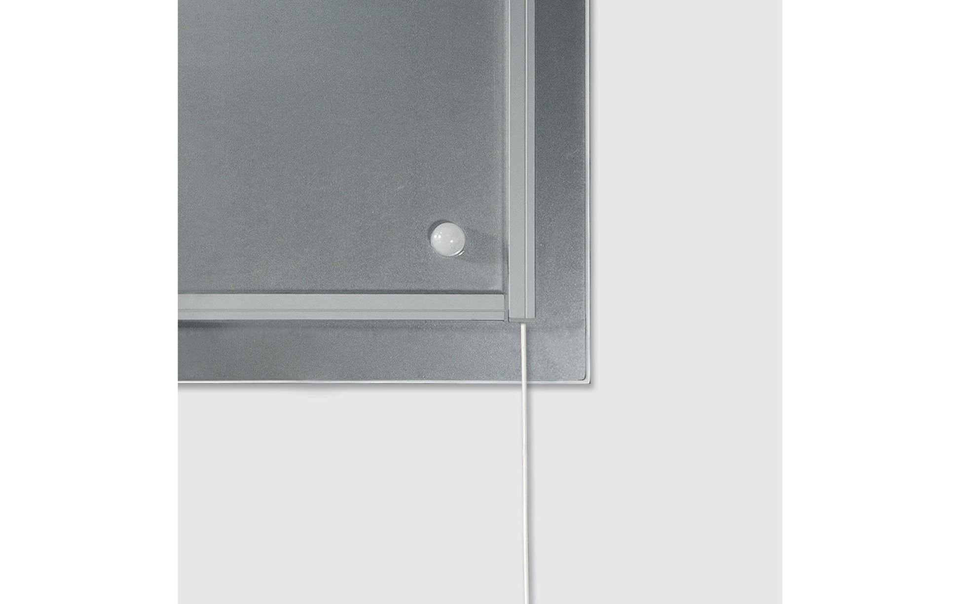 Sigel Whiteboard – 48 × 48 cm, Glas, magnetisch