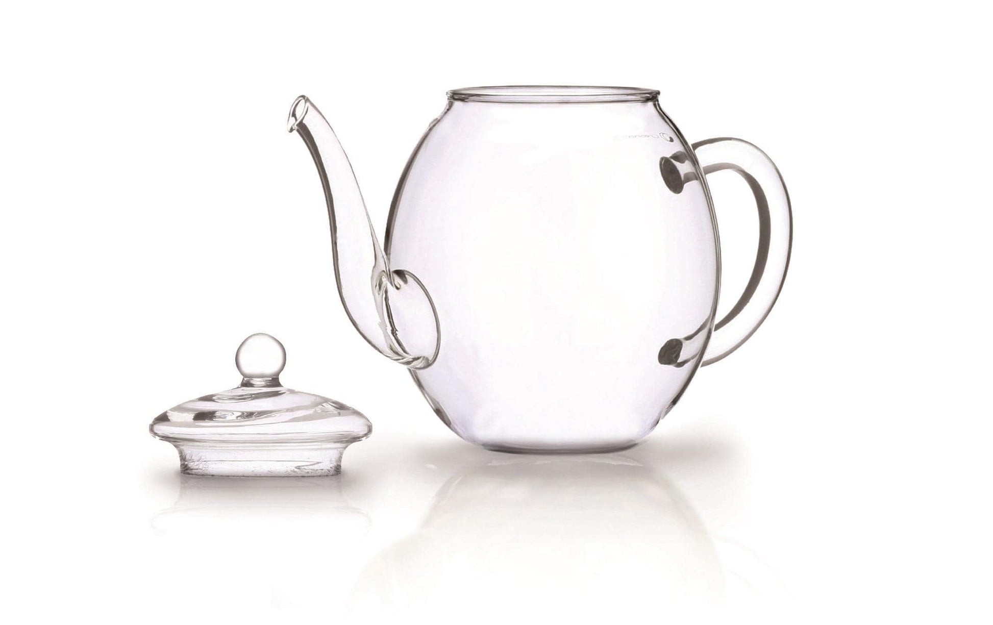 Creano Teekanne – 500 ml, 11,0 × 14,0 × 15,5 cm, Borosilikatglas, mit Glasdeckel, hitzebeständig