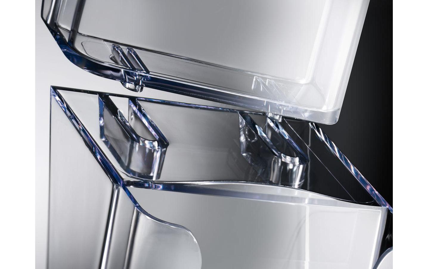 Sigel Wandprospekthalter – für A4 – 3 Fächer – hoch – transparent – Acryl
