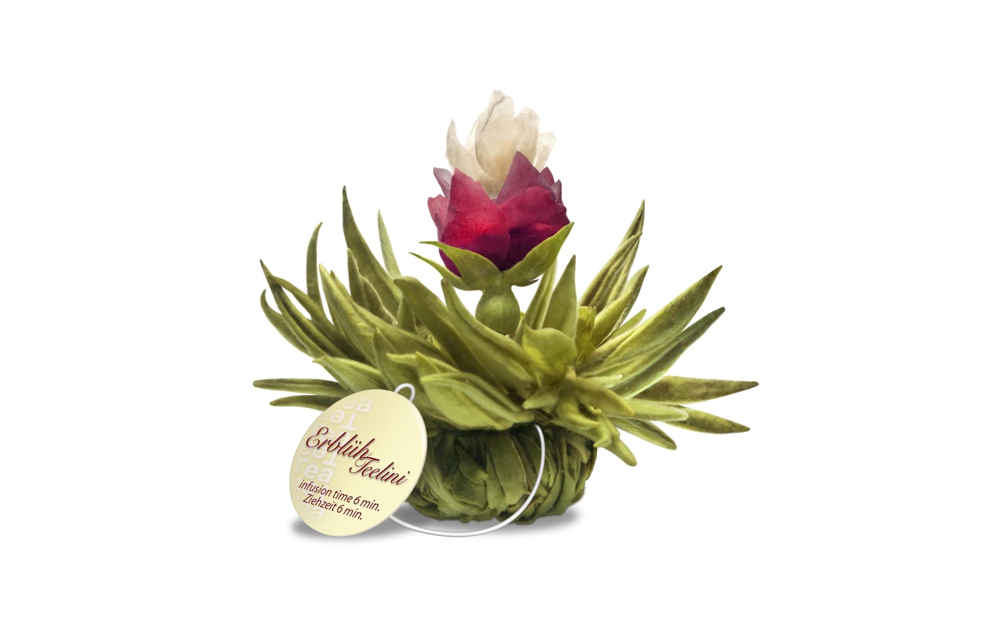 Creano Geschenkset Erblühtee – 8 Teeblumen
