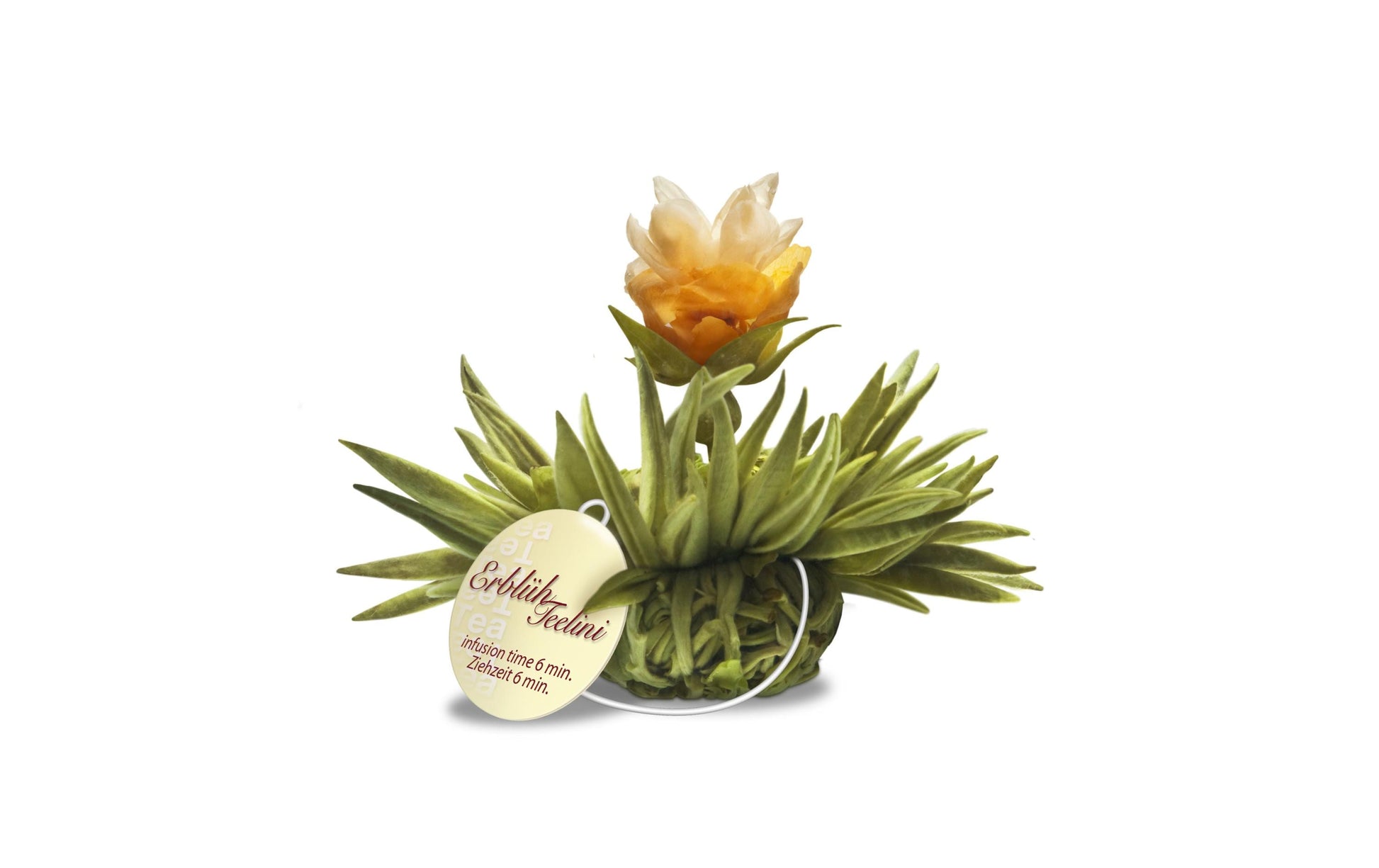 Creano Geschenkset Erblühtee – 8 Teeblumen