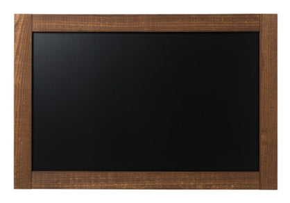 Bi-Office Wandkreidetafel – 1'200 × 900 mm – Holzrahmen, schwarze Oberfläche – für Kreide & Kreidemarker