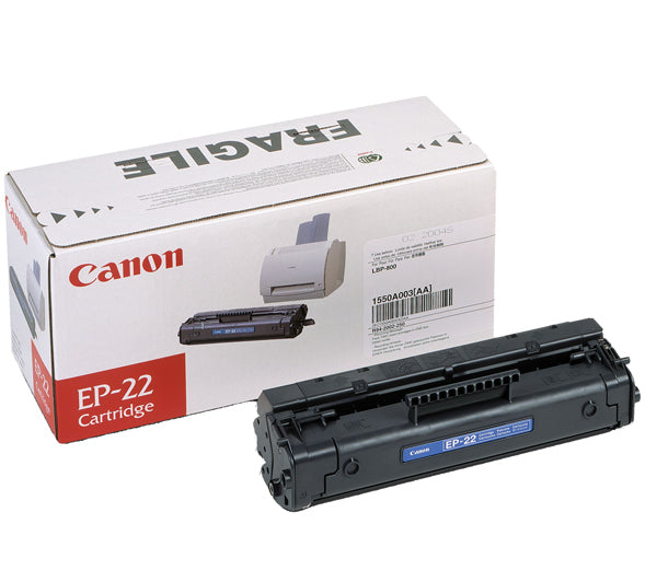 Canon Toner EP-22 – schwarz, 2500 Seiten – für Canon LBP800/LBP810/LBP1120