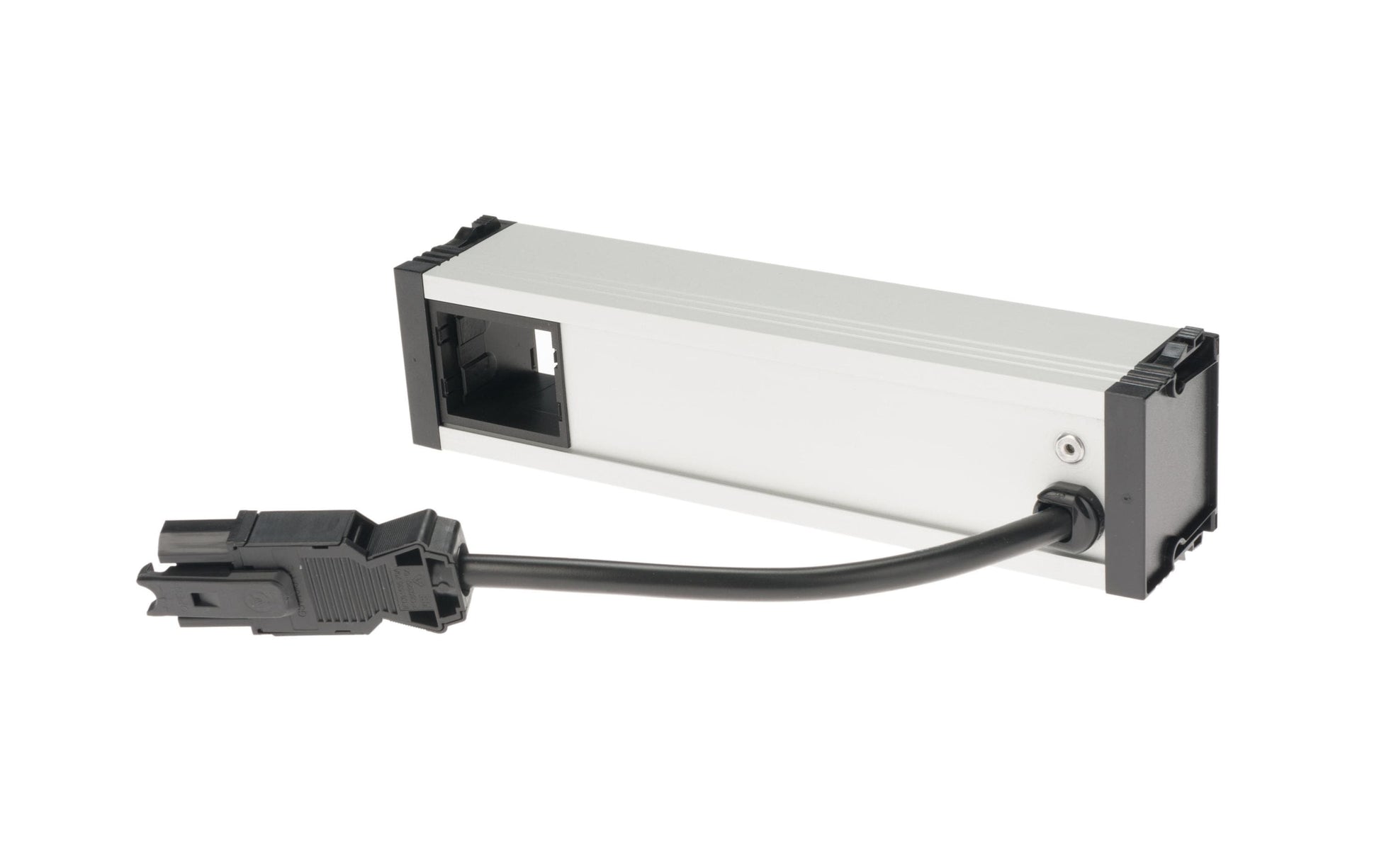 Bachmann CONI Einbausteckdosenleiste, 3×T13, Einbau, Eingang GST18I3, 0,1 m – Schwarz
